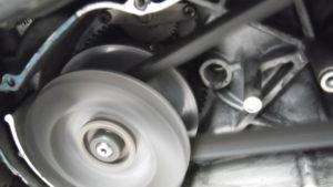 マジェスティ125のエンジン回転中