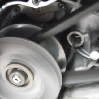 マジェスティ125のエンジン回転中